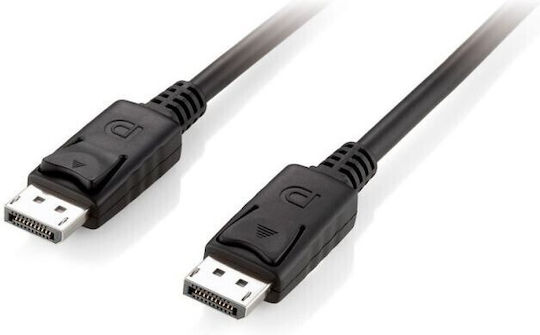 Equip Cable DisplayPort male - DisplayPort male 1.2m Μαύρο (119339)