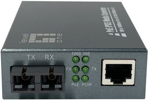 Accesorii de rețea Levelone Gvt-2014 10 100 1000t>rj45 To Sc Sm Pse