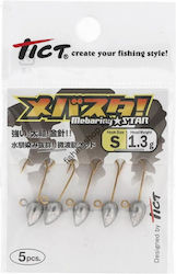 Tict Mebaring Star Small 0.4g Fishing Hooks