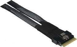 Καλώδιo Inter-tech Sff 8654-8x Sff 8643-2x 0,75m
