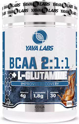 Yava Labs Bcaa + L-glutamine 300gr Cola