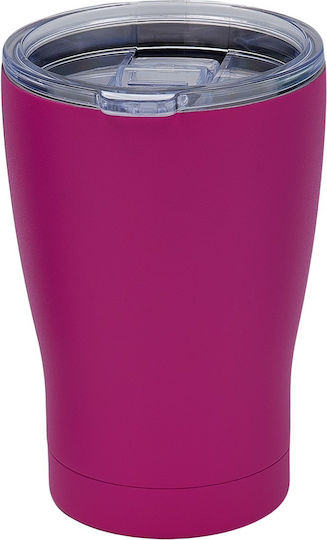 Sidirela Life Ποτήρι Θερμός Ανοξείδωτο 370ml Extra Pink με Επιστόμιο