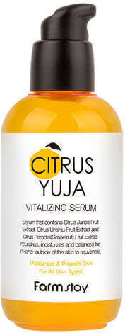 Farm Stay Citrus Yuja Anti-aging Serum Face with Vitamin C & Niacinamide 100ml