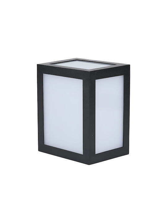 V-TAC Wall-Mounted Outdoor Light LED IP65 12W with Cool White Light 16x10.8x13εκ.