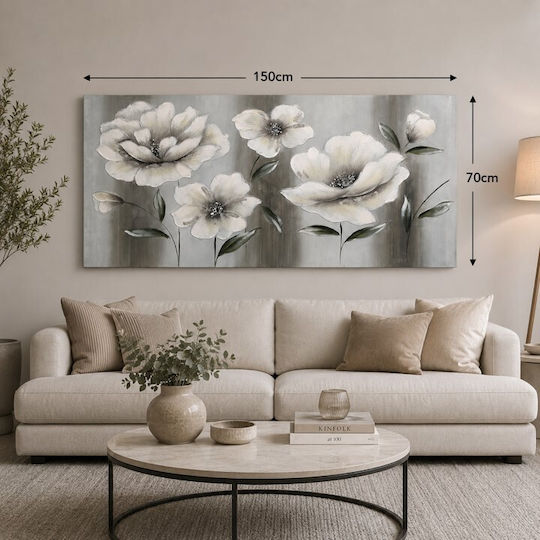 Inart Sailer Ελαιογραφία σε Καμβά 150x70 cm