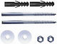 Waschtischhalterung Bolzen Set M10x120mm