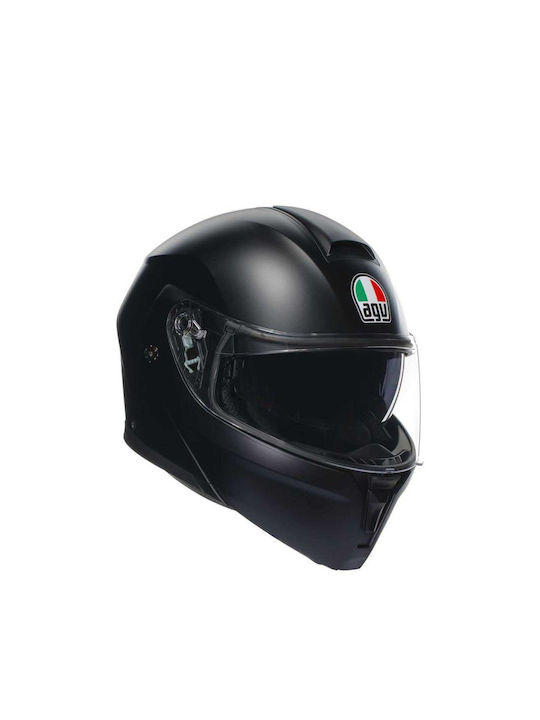 AGV K3 E2206 Flip-Up Helmet with Pinlock ECE 22.06 1690gr Black Matt