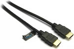 High Speed Cable HDMI male - HDMI male 0.5m Black