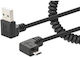 Manhattan Редовна USB 2.0 до микро USB кабел Черен 1м (356237) 1бр