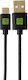 Techly USB 2.0 Cable USB-C male - USB-A Μαύρο 0.1m ICOC-MUSB20-CMAM01T