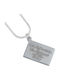 Harry Potter Hogwarts Acceptance Letter Silver Plated Pendant Necklace