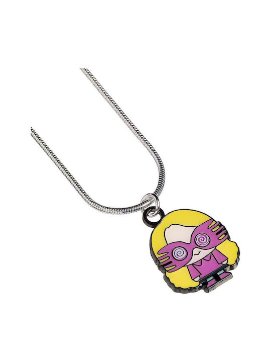 Harry Potter Pendant Necklace Luna Lovegood Silver Plated