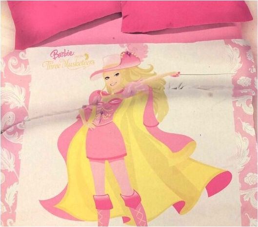 Kentia Κουβέρτα Βελουτέ Barbie 025bl 160x240εκ.