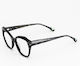 Woodys Barcelona Atenea Women's Acetate Prescription Eyeglass Frame Black ATENEA C01