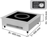 Ggm Gastro Ids2 Cooker Induction 3,5 Kw Built-in Appliance