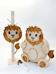 Elena Manakou Baptism Set with Theme Lion 2pcs