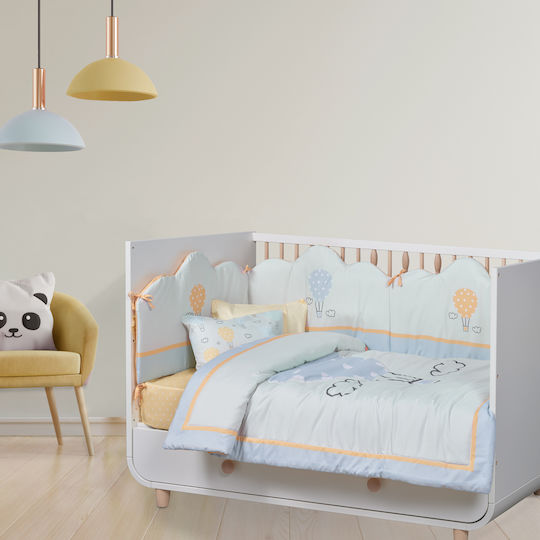 Das Home Πάντα Κλασική Εσωτερική Γαλάζιο 45x195cm