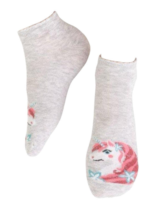 Steven Kids' Socks Grey