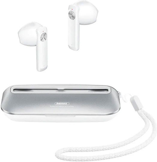 Remax M2 TWS Earbud Bluetooth Handsfree Earphones with Charging Case White