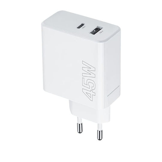 Maxlife Incarcător Fără Cablu 45W Livrarea Energiei Alb