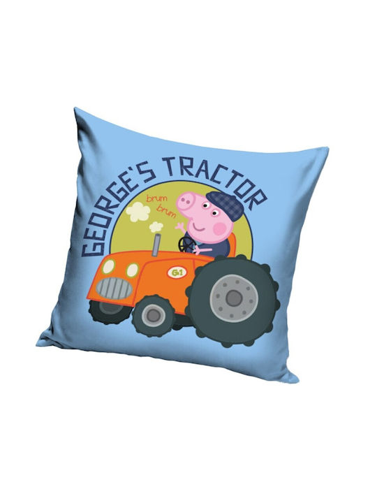 Peppa Pig Παιδικό Διακοσμητικό Μαξιλάρι 40x40εκ.