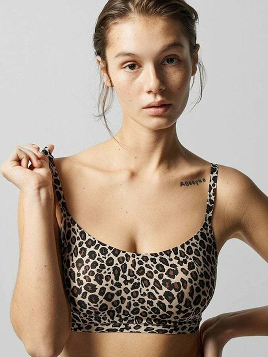 Soft Stretch Frauen Sport-BHs Sport-BH Animal