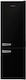 Finlux Retro Combină frigorifică 268lt Î170xL54xA59.5cm. Negru FXCA 31330 BLE