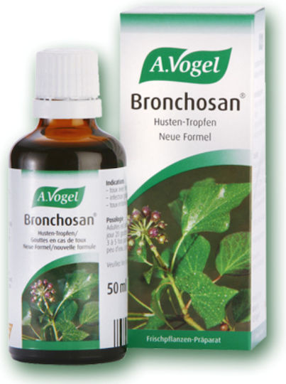 A.Vogel Bronchosan Drops for Dry and Productive Cough Gluten-Free 50ml