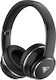 Doqaus Design 3 Fără fir / Cu fir Over Ear Căști cu 65 ore de Funcționare Negre