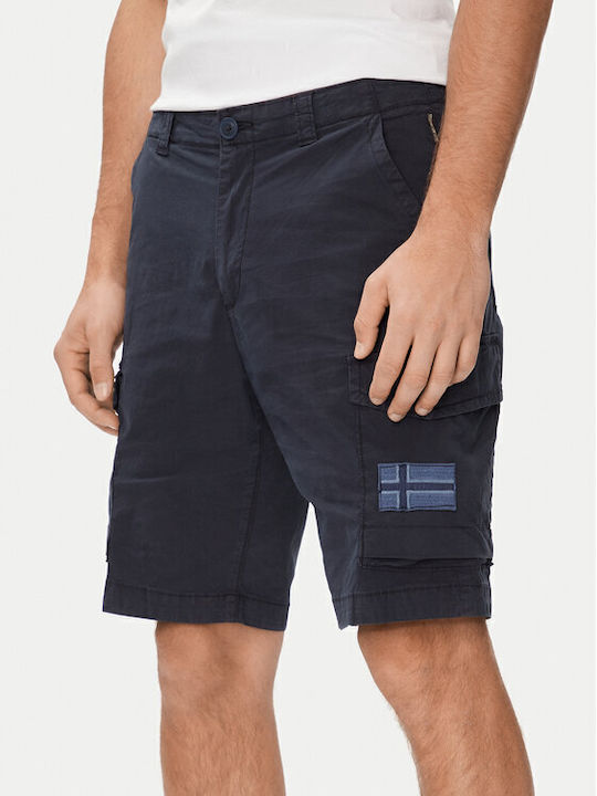 Napapijri Ανδρική Βερμούδα Navy Μπλε