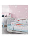 Das Home Baby Quilt 110x150cm Pink-lilac-mint