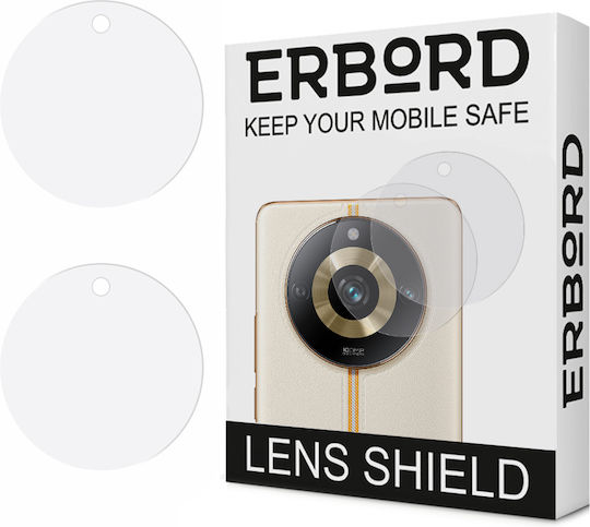 Erbord Προστασία Κάμερας Tempered Glass Διάφανο για το Realme 12 Pro