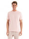 Hugo Boss T-shirt Bărbătesc cu Mânecă Scurtă Light Salmon