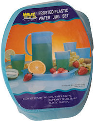 8004 Set mit 4 Plastikbechern Set mit 4 Plastikbechern Farben Blau Orange Grün