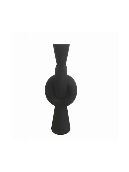 Art et Lumiere Decorative Vase Black 15.5x15.5x39.5cm