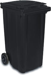 Pubelă de Plastic 240L cu Două Roți Diverse Culori OEM Negru Pubelă de Plastic 240L cu Două Roți Diverse Culori OEM Negru