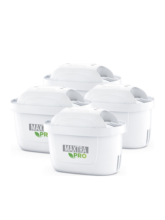 Brita Water Filter Replacement for Pitcher Maxtra Pro Hard 4pcs