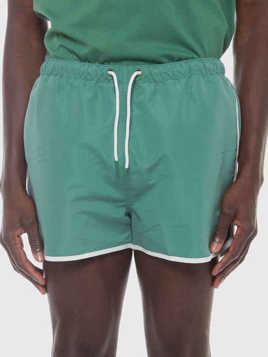 Ellesse Men's Swimwear Shorts Green Striped