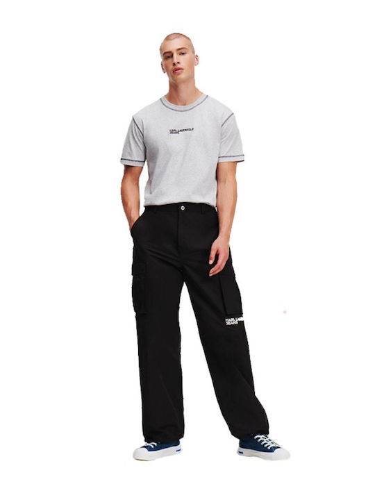 Karl Lagerfeld Παντελόνι Cargo Black