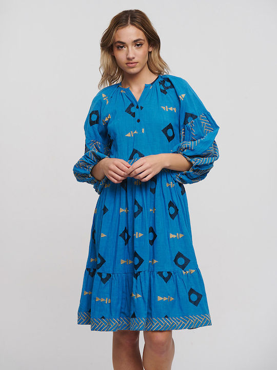 Ble Resort Collection Mini Kleid Blue