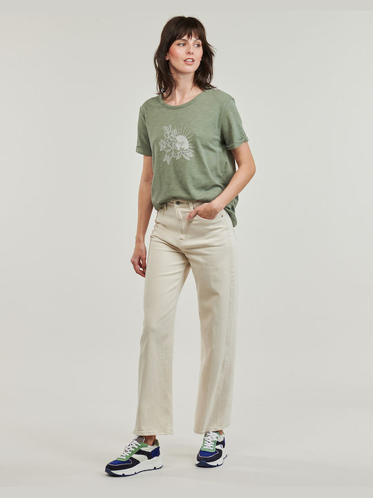 Roxy Damen T-Shirt Khaki