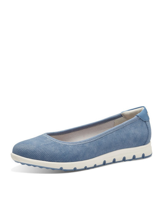 s.Oliver Damen Ballerinas in Blau Farbe