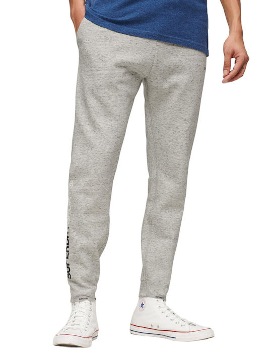 Superdry M D2 Παντελόνι Φόρμας με Λάστιχο Γκρι