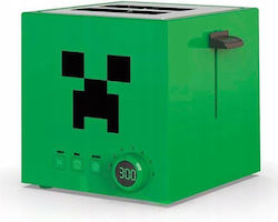 Ukonic Minecraft Φρυγανιέρα 2 Θέσεων Πράσινη