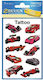 Abwaschbare Tattoos Kinder Autos 7647