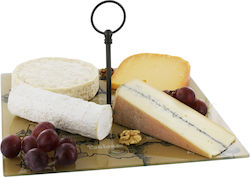 Cheese Dish Glass White