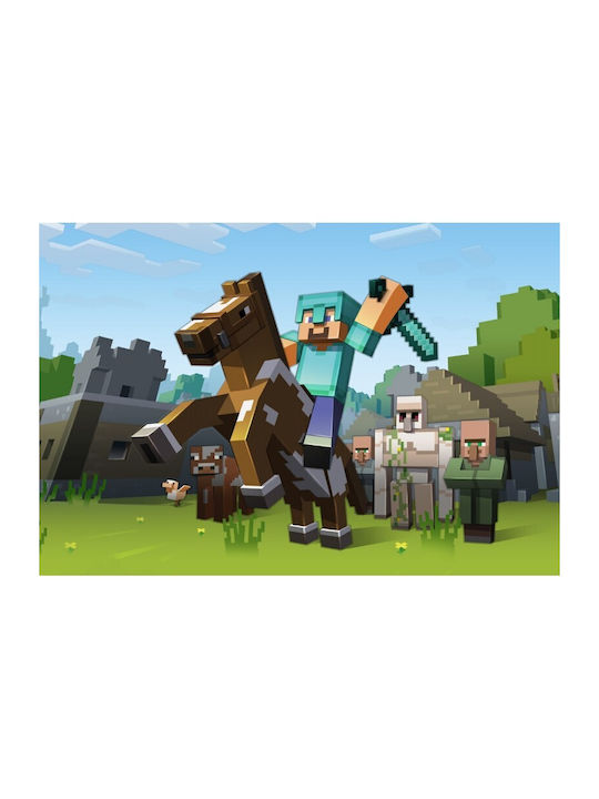 Minecraft Pferdeposter 61x90cm