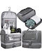 Soulima Toiletry Bag in Gray color