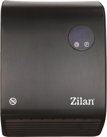 Zilan Heizlüfter Wand Schwarz 2000W