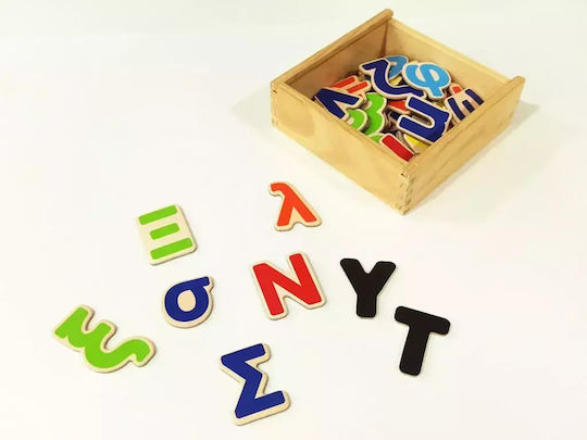 Viga Toys Educational Game Letters & Numbers made of Wood